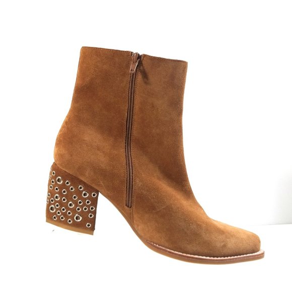 New Jeffrey Campbell Bravado Women Stud Boots 10 - Picture 3 of 11